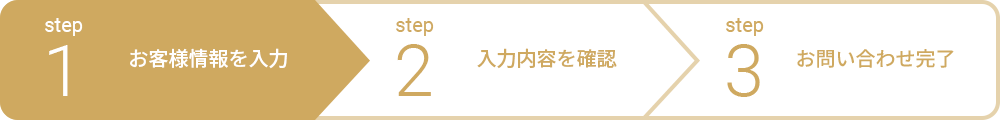 お客様情報を入力